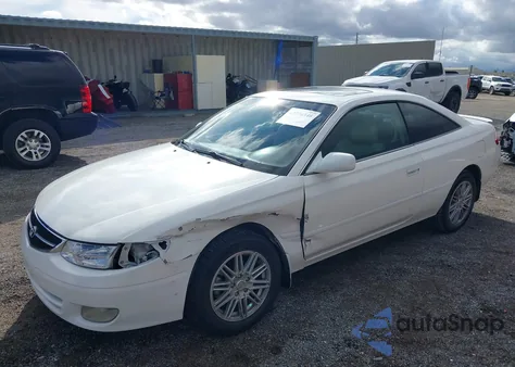 2000 Toyota Camry Solara Sle V6 z USA, uszkodzony, nr VIN 2T1CF28P9YC337311